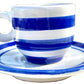 Blue coffee cup 